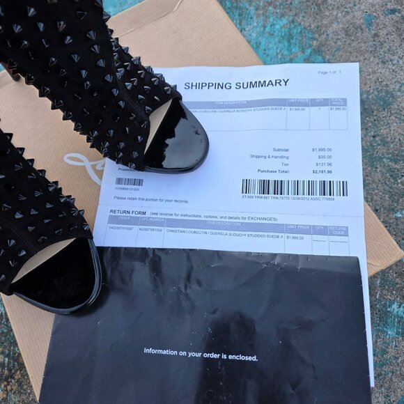 Christian Louboutin, Black, 41 (10) - Picture 15 of 16